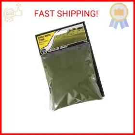 Fs613 Woodland Scenics 724771006138 Static Grass 2mm -dark Green -fs613