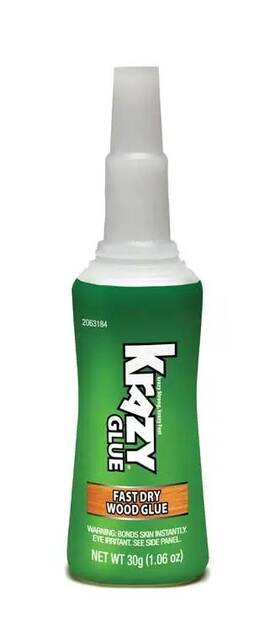 X-acto Xac2063184 X-acto Instant Wood Glue Ca Krazy 1.06oz 30g Kg2063184