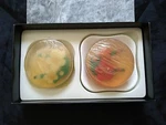 Pola 2 Plum Flower Decorative Soap Collectible Box Nos Plastic Dish Vtg Htf New. Price: $27.99.