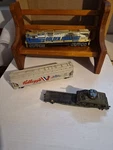 Tyco Golden Eagle Diesel Locomotive Untested Kelloggs Bottom Hopper Flat Car... Used. Price: $35.00.