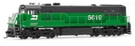 Rivarossi HR2888 Ho Bn U25C Phase Ii Diesel Locomotive #5619 New. Price: $171.85.