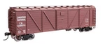 Walthers Mainline 910-40358 Ho Scale 40' Ara Boxcar Rtr Cn #508572 New. Price: $34.99.