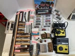 Z Scale Lot: Rklin 88812 Steam Loco + 17 Micro-trains Cars, Track, Switches, P Used. Price: $596.00.