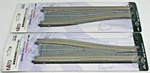 Kato 20-051/52 Concrete Double Widening Spur Unitrack Left And Right New. Price: $21.58.