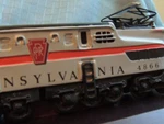 4866 GG-1 Pennsylvania Electric Engine Collectable / Wood Base Lionel Avon New. Price: $22.00.