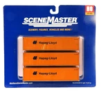 Ho Walthers Scenemaster 949-18252 Hapag-lloyd 40' Corrugated Container 3-PACK New. Price: $32.28.