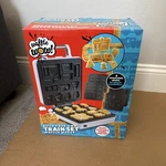 Waffle Wow Train Set Maker, W/ 4 Removable, Dishwasher Safe Plates New. Price: $38.99.