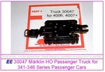 New 300470 M Rklin Ho Passenger Truck For 346/1+ And 4006-4017 Coaches. Price: $16.22.