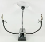Excel Double Clip Extra Hands With Magnifier Model EXL-55675 Used. Price: $13.10.