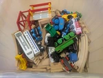Brio Thomas Train Set Complete Wooden Toy Rail System Includes All Pieces Used. Price: $242.89.