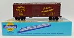 Athearn 1023 Assembled Ho Scale Kit, Union Pacific Box Car Kadee Couplers Used. Price: $14.00.