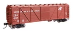 Walthers Mainline 910-40367 Ho Scale 40' Ara Boxcar Rtr L&a #12124 New. Price: $34.99.