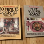 New York Times 60-MINUTE Gourmet: Deluxe Set By Pierre Franey 2 Books Cookbook Very. Price: $12.99.