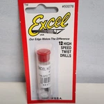 Excel 50076 #76 High Speed Carbon Twist Drill Bit Pk 12 Models Cars Planes Tanks New. Price: $14.95.