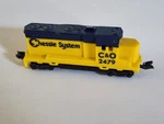 1983 Mattel Chessie System Emd GP40 Diesel Locomotive Used. Price: $21.52.