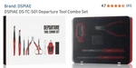 Dspiae TC-S01 Departure Tool Combo Set New:. Price: $43.00.