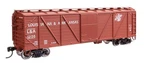 Walthers 910-40368 Ho L&a 40' Ara Single Sheathed Boxcar Ready To Run #12136 New. Price: $36.04.