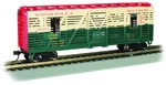 Bachmann Trains - 40' Animated Stock Car Christmas Np&s #12040 With Reinde... New. Price: $62.61.