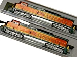 Kato 1767114 1767115 Ge AC4400CW 2- Bnsf Locos 5678 5656 176-7114 176-7115 New. Price: $211.55.