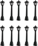 10PCS Black Miniature Street Light Model, Railway Train Post Lamps, Lamp... New. Price: $13.47.