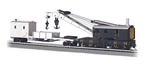 Bachmann 16149 250-TON Steam Crane & Boom Tender Painted Unlettered Ho Scale New. Price: $64.99.