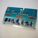 Life-like Scale Scene Master City People (7) Train Accessories Moped Scooter New. Price: $14.99.