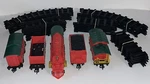 Lionel 7-11927 Northern Star Battery Operated Train Set Engine 4 Cars 25PC Track Used. Price: $38.02.