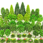 Tazimi 60 Pieces Model Trees 1.36-6 Inch Mixed Train Scenery... New. Price: $23.23.
