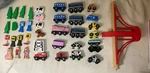Toys Wooden Imaginarium Train Set 38 Pieces & Lot Of Tracks Used. Price: $49.99.