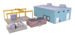Walthers Ho 933-4107 Cornerstone Transformer Factory Kit New. Price: $89.23.