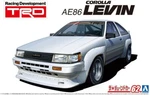 Aoshima The Tuned Car 1/24 NO.62 Toyota Trd AE86 Corolla Levin N2 1983 New. Price: $24.50.