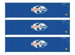 Walthers 949-18251 40' Fully Corrugated Container 3-PACK Cma-cgm New. Price: $31.99.