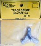 Micro Engineering, Inc. #42-101 (track Gauge For: Code 100) Metal (ho, ON30) New. Price: $7.56.