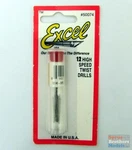 EXL50074 Excel 12 Piece High Speed Twist Drill Set New. Price: $17.64.