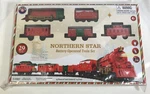 New- Lionel Northern Star Christmas Theme 29PC Train Set 7-11927 Lights Whistle. Price: $44.95.