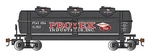 Bachmann 40' Three Dome Tank Car Protex Industries - Ho Scale Model Train New. Price: $38.36.