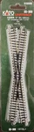 Scale Kato 20-300 Unitrack 15 Crossing 186MM (7 5/16") N13204 New. Price: $9.99.