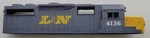 Lionel 18819-2 Gauge Louisville & Nashville GP-38 Diesel Locomotive Body Shell Used. Price: $55.00.