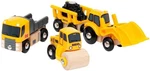 Brio Construction Vehicles - Premium Wooden Toy Train Set Fun And Educational New. Price: $63.23.