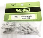 Railmaster Exports Scale 1:64 #R102 Die Cast Figures Urban Women QTY.6 Nip New. Price: $12.99.