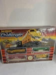 Bachmann Ho Scale Starter Set Diesel Locomotive Freight Cars Track Lights 1:87 New. Price: $75.00.