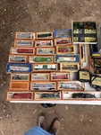 Tyco Bachmann Atlas Ho Gauge Mixed Lot Track Locomotive Freight Cars 47+ Set Used. Price: $350.00.