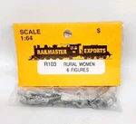 Railmaster Exports Scale 1:64 #R103 Rural Women Die Cast Figures QTY.6 Nip New. Price: $12.99.
