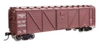 Walthers Mainline 910-40360 Ho Scale 40' Ara Boxcar Rtr Frisco #162121 New. Price: $34.99.