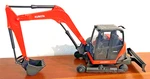New Ray Orange 12" Plastic Kubota KX080-4 Excavator Construction Vehicle Used. Price: $18.69.