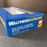 Walthers Mainline Ho Scale Emd SD60M Locomotive Norfolk Southern #6791 910-9720 New. Price: $139.95.