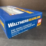 Walthers Mainline Ho Scale Emd SD60M Loco Burlington Norhtern #9273 910-9713 New. Price: $116.96.