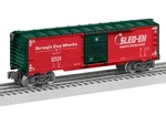 Lionel 2528470 Sled-ex Kringle Toy Works Box Car Gauge Nib New. Price: $92.45.