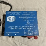 Vintage Life-like Trains Hobby Transformer Ll Cat No T-615 Blue Used. Price: $12.00.