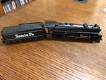 Ho Mantua Santa Fe Metal Locomotive #4073 Used. Price: $79.95.